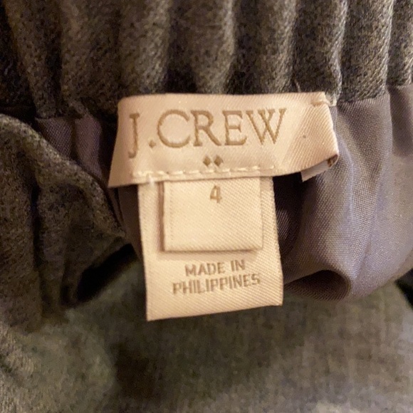 J.Crew Wool Blend Elastic Waist Mini Skirt - Picture 4 of 5